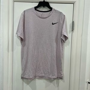 Large dri fit, light lavender color